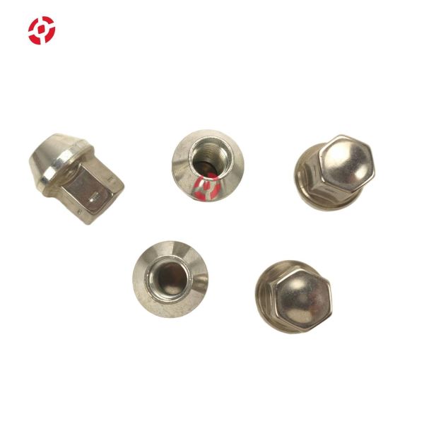 OE LR001381 Stainless Steel Wheel Nut Hub Nut Tire Nut Star Nut For Land Rover Range Rover