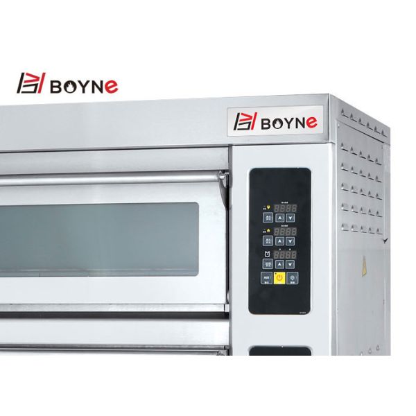 Pizza Oven Bakery One Deck Three Trays Electric Oven For Commercial Kitchen Hotel
