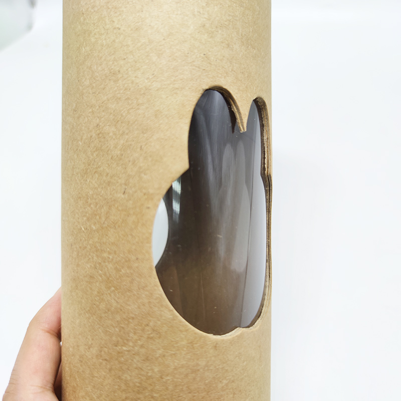 Таможня напечатала трубку Kraft Biodegradable круга бумажную с окном