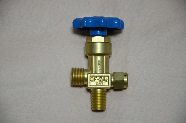 Brass oxygen cylinder valves,QF-2A1, Thread connected to cylinder GB8335 PZ27.8 mm bottle valves