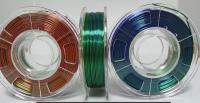 Filamento da cor triplicar-se de Tpu do Abs do Pla, filamento 3d de 0.02mm/de 0.05mm