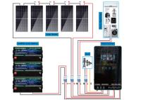 ODM 12 volts outre d'hybride résidentiel de système solaire de grille outre de système solaire de grille