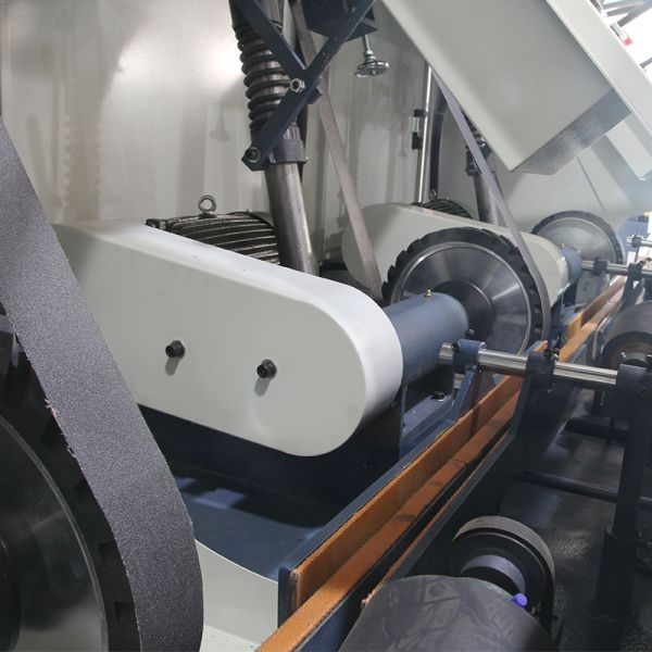 Correa abrasiva de pulido de Rod Polishing Machine Round Tube de la cortina principal 3