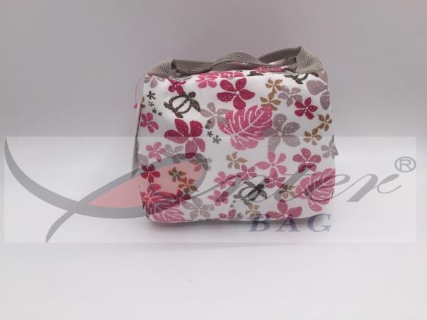 Aluminum Lining Travel Cooler Bag Special Printing Design For Office Workers / Students