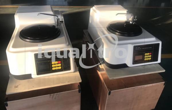 Máquina metalográfica da moedura e de polonês refrigerar de água do disco do dobro da velocidade de Stepless