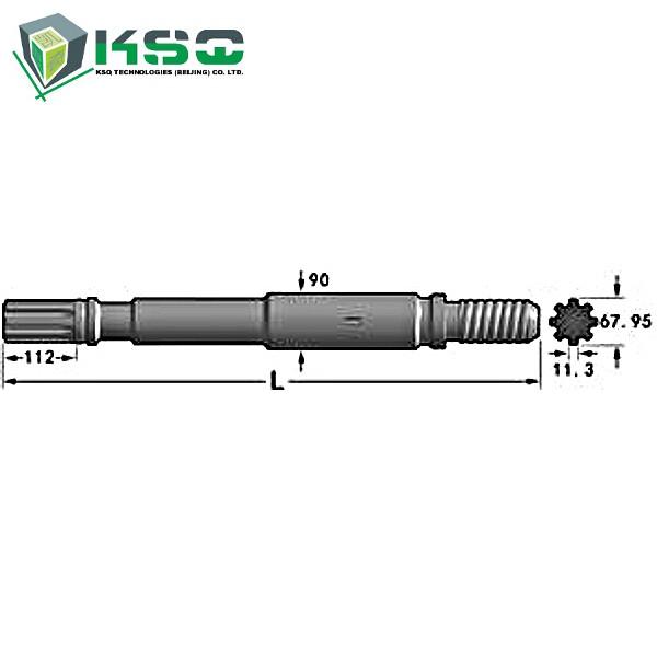 Boart Drill Shank Adapters HD 125, HD 150, HD 160