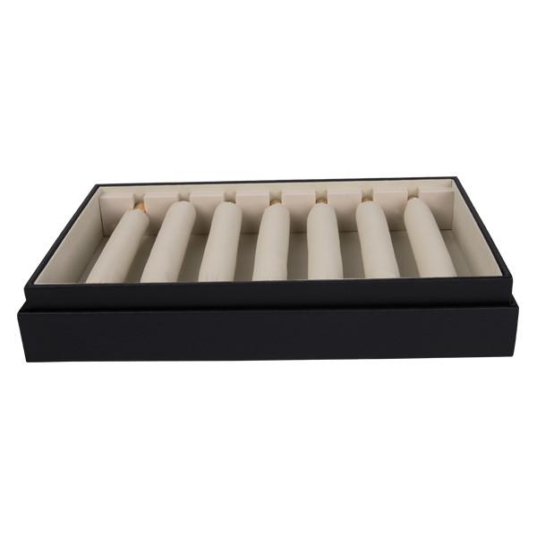 Ring Organizer Jewelry Display Box Cardboard Material Many Slots Easy To Carry