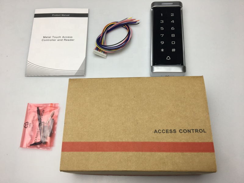 Кнопочная панель цифрового доступа случая RFID 125khz металла IP65 автоматической кнопочной панели двери водоустойчивая