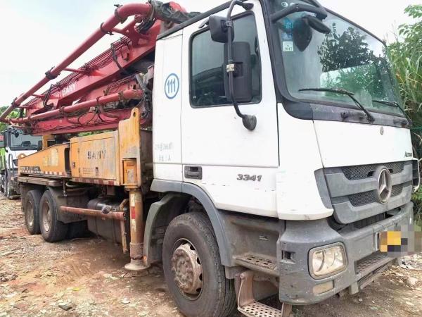 Sy 37 bomba de camión mezclador de hormigón con máxima potencia de salida de alta/baja presión 67/120 M3/h