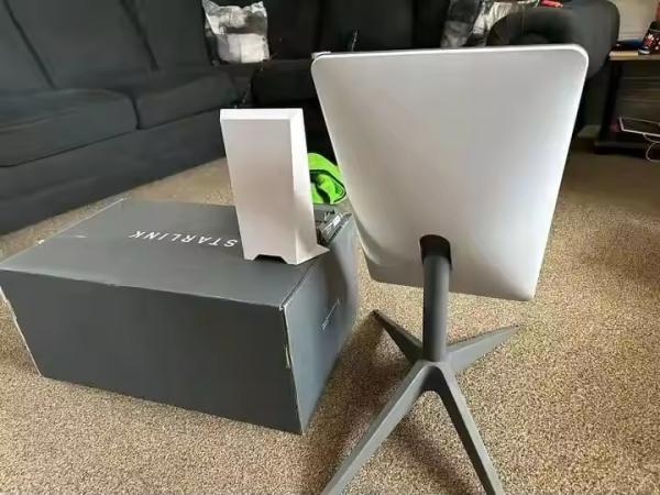 Starlink V4 Internet Numérique par Satellite avec Pièces Complètes en Plastique, Livraison Mondiale Incluse
