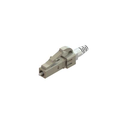 Duplex LC UPC Connector 3mm Beige Multimode Fiber Connector kits with ceramic ferrule