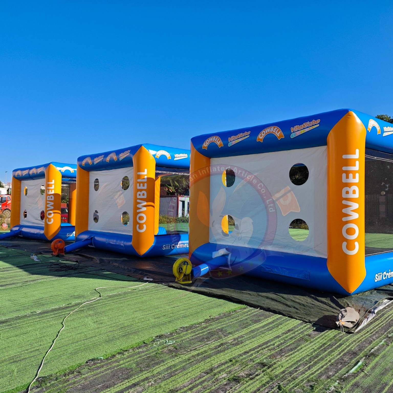 Custom Inflatable Goal Soccer Sports Gate With Logo Printing Portable Football Training Target Outdoor Activity Arch Event Branding Structure