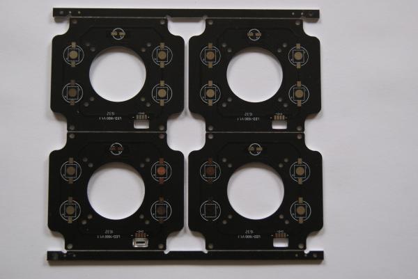 Plated Ni/Au Surface Finishing 1200 MM Length Yellow Silkscreen Polytronics PCBs for Durable and Long-Lasting Devices