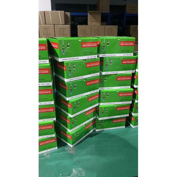 Oxygen Flow Meter Normal Range High Flow 0-15 Lpm Medical Oxygen Air and Oxygen Flow Meters