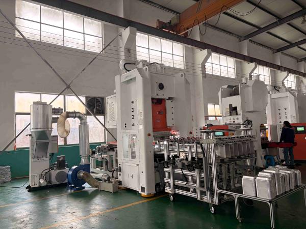 LK-T80 Aluminum Foil Making Machine Container Handles Both Thin & Thick Materials