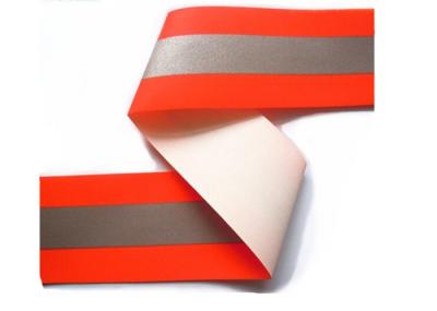 Лента красных/зеленого цвета безопасности отражательная ткани, ретро шьет на отражательной ленте для одежды