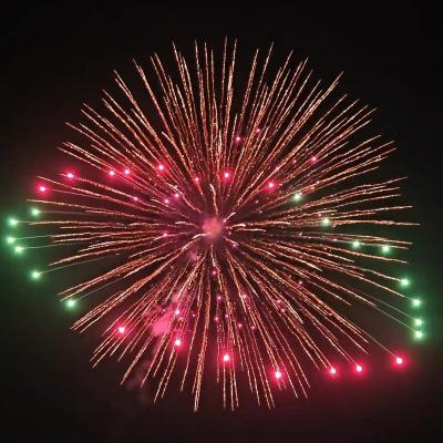 Mandarin Fireworks 1.3g Professional Pyrotechnics Ball Salute Mortar Shells Fireworks for Sale Fireworks 8'' Inch Display Shells
