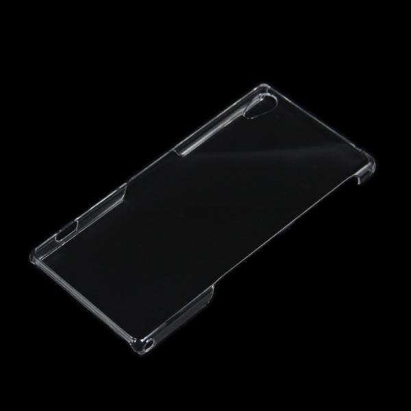 Crystal PC Hard Cover Case For Sony xperia z5 clear transparent tough case
