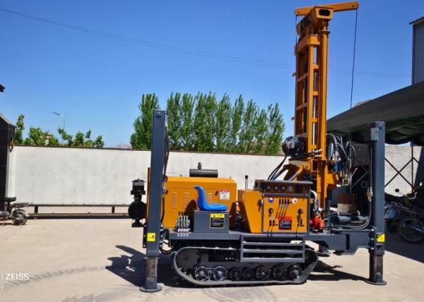 Hard Rock Drilling Pneumatic Rig For Deep Underground Water 160 Meters