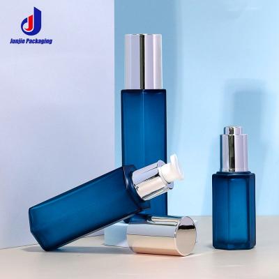 Impression par écran Bouteilles en plastique transparentes de 120 ml Bouteilles en plastique hexagonal 50g Pour la crème solaire