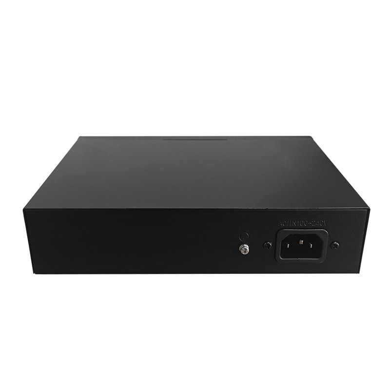 4-Port Gigabit PoE Switch with 2 Gigabit Uplink Ports IEEE 802.3af/at 30W per Port 65W Built-in Power Supply TBC-PS5106N