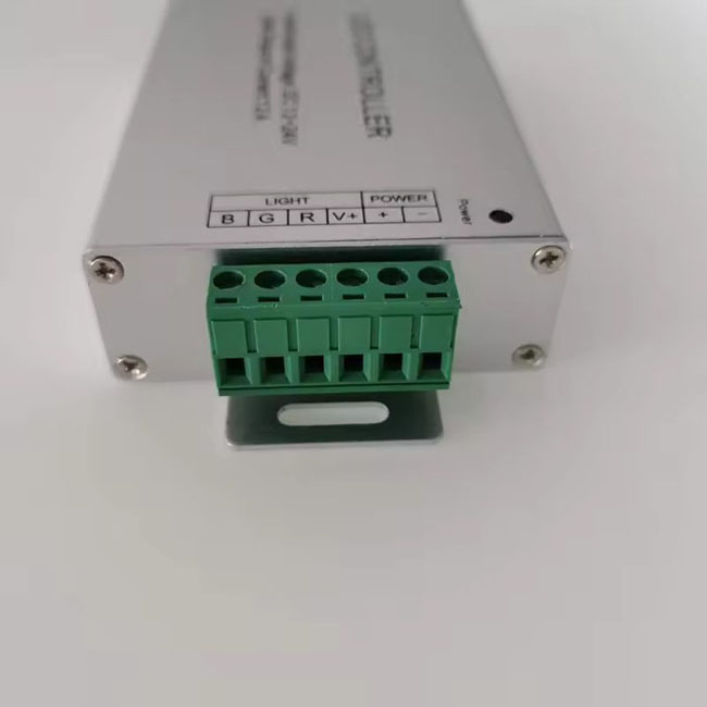 Dc Входной порт Rgb Led Controller Управляемый дистанционным управлением 24Key