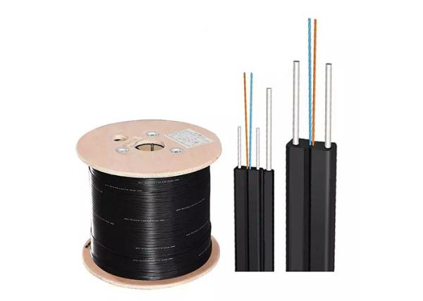 Single Mode G.652D Figure 8 Fiber Optic Cable /  Fiber Optic Network Cable 10kg/km
