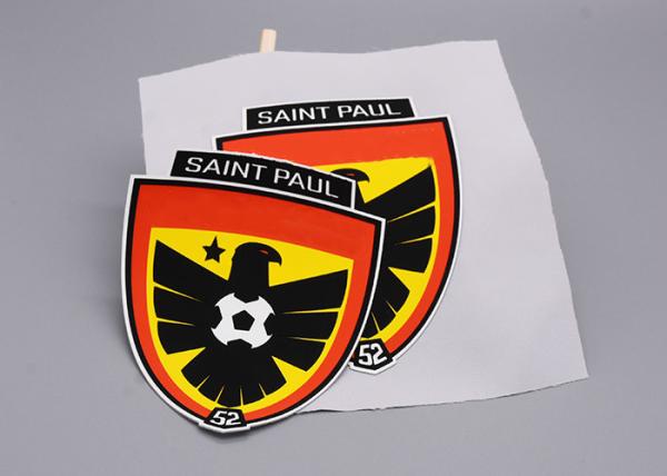labels d'habillement de transfert de chaleur de silicone de 1.0mm pour le vêtement du football