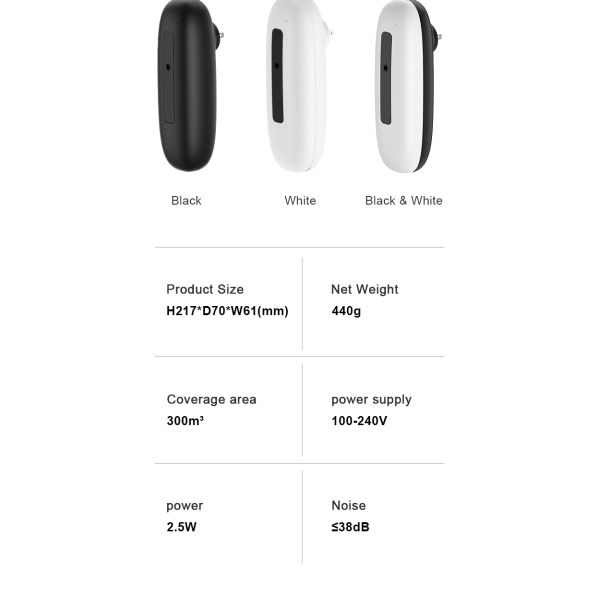 Corrugated Box Packaging Types Low Noise Zigbee Smart Electric Wall Plug in Scent Diffuser for Fashion Commercial Hotel