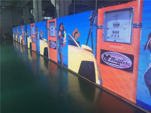 Die Casting Aluminum full color LED sign Slim Style P3.9 LED panel display