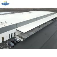 Construção de precisão Projeto AISC Edifícios de oficinas de aço padrão para produção industrial
