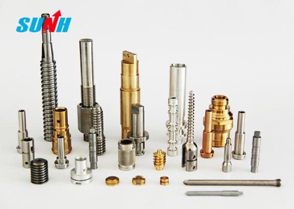 Aluminum Alloy / SS Machining Small Metal Parts With Chrome Plating Surface