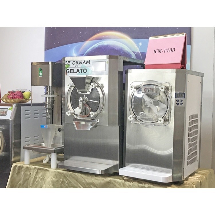 Factory Outlet Batch Freezer Gelato Machine Commercial Desktop Hard Ice Cream Machine
