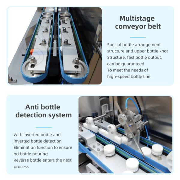0.6MPA Automatic High Speed Bottle Unscrambler