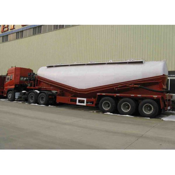 Large Construction Site Semi Trailer Truck With #50 / #90 Fifth Wheel