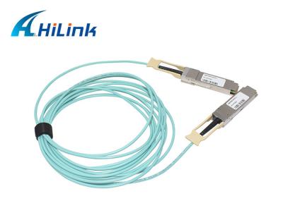 módulo QSFP do transceptor de SFP da taxa 40G a cabo ótico ativo de 4xSFP + de AOC
