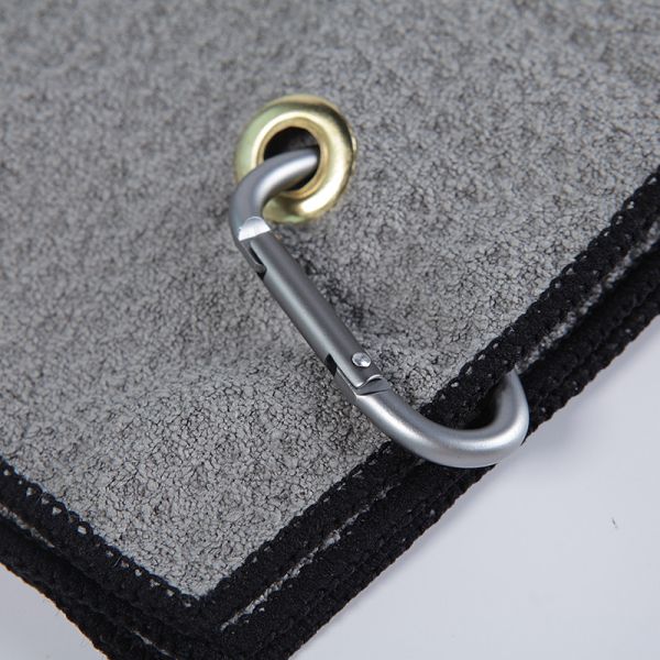 Легкая черная вафля нося Microfiber полотенца гольфа Microfiber соткет полотенца Microfiber