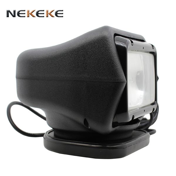 100W 360 Degree Rotation Remote Control Marine Spotlight LED Light for Yachts and Patrol Vessels