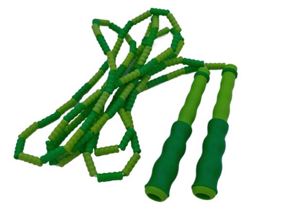 Couleur verte Unisexe Bambou Intérieur Saut à la corde Exercice Saut à la corde Pour les enfants Adolescents