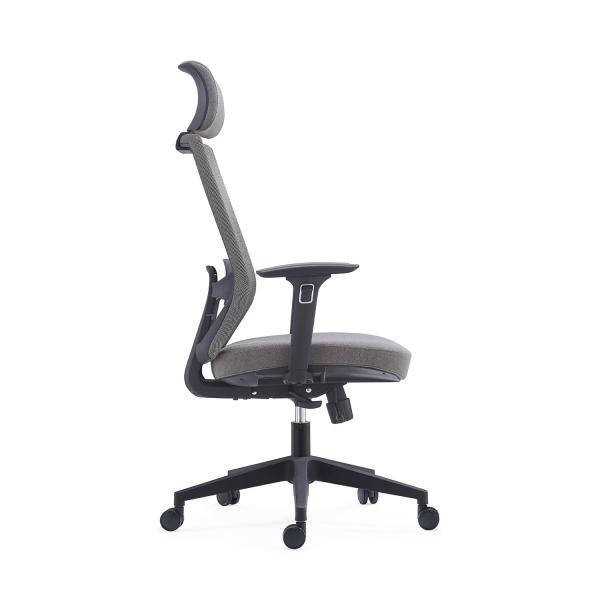 340mm Nylon Base Mesh Swivel Office Chair High Back Swivel Executive Office Chair