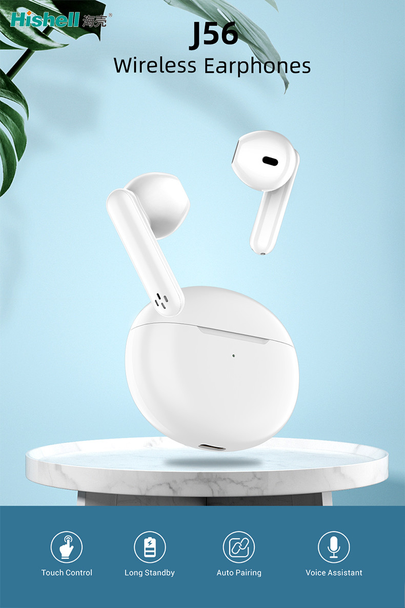 TWS отпочковывается от беспроводных наушников Bluetooth 30mAh True Wireless Stereo Earbuds