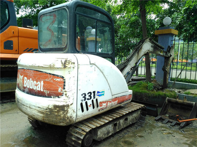 Used Mini Excavator Bobcat 331 Small Used Post Hole Diggers Second Hand Diggers