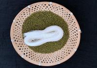 chino de cristal transparente blanco de los tallarines de fideos de 100g Longkou