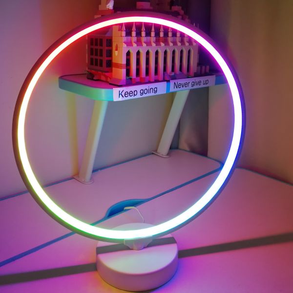 8 Watt RGBW Smart Mood Lamp with Remote Control for Home Decor