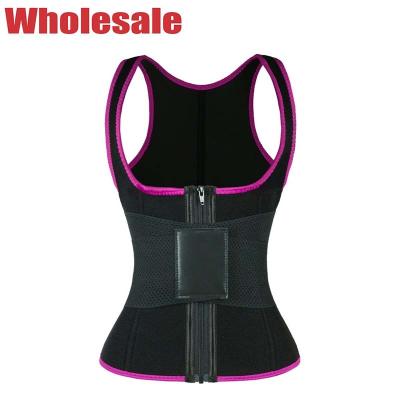 Veste mágica de Vest Compression Sweat do instrutor da cintura do exercício de Velcro