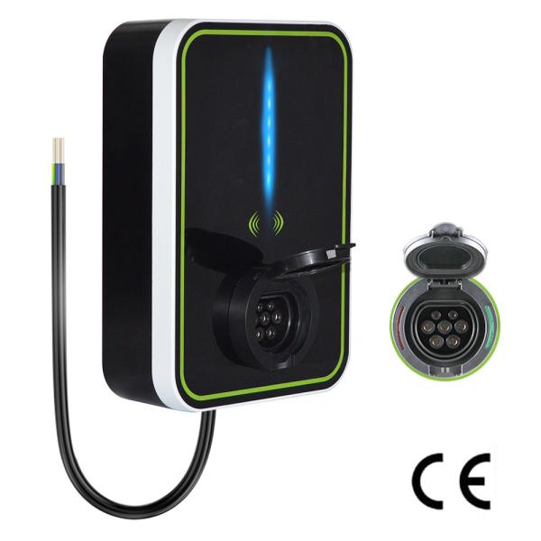 RFID Electric Car AC EV Charger Wallbox Gun Base 3.6KW / 7KW / 11KW / 22KW 16A / 32A