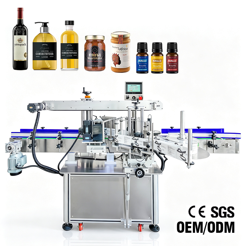 Automatic One Head Multi Function Labeling Machines Food and Cosmetics Label Applicator Machine With CE Certification