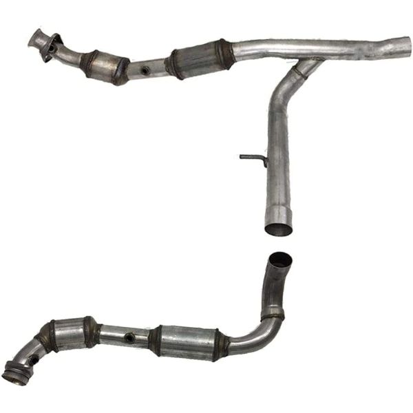 04-08 Ford F150 5.4L Dual Catalytic Converters With 4 Wheel Drive Eng Y Pipe