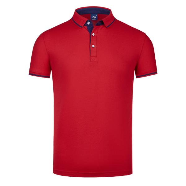 Custom Embroidered Printting Logo Polo T Shirt 100% Cotton Polyester