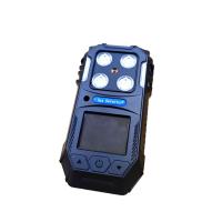 Détecteur de gaz portable quatre-en-un Zetron MS104K avec écran couleur TFT pour la surveillance en temps réel, alarme de gaz de sécurité industrielle